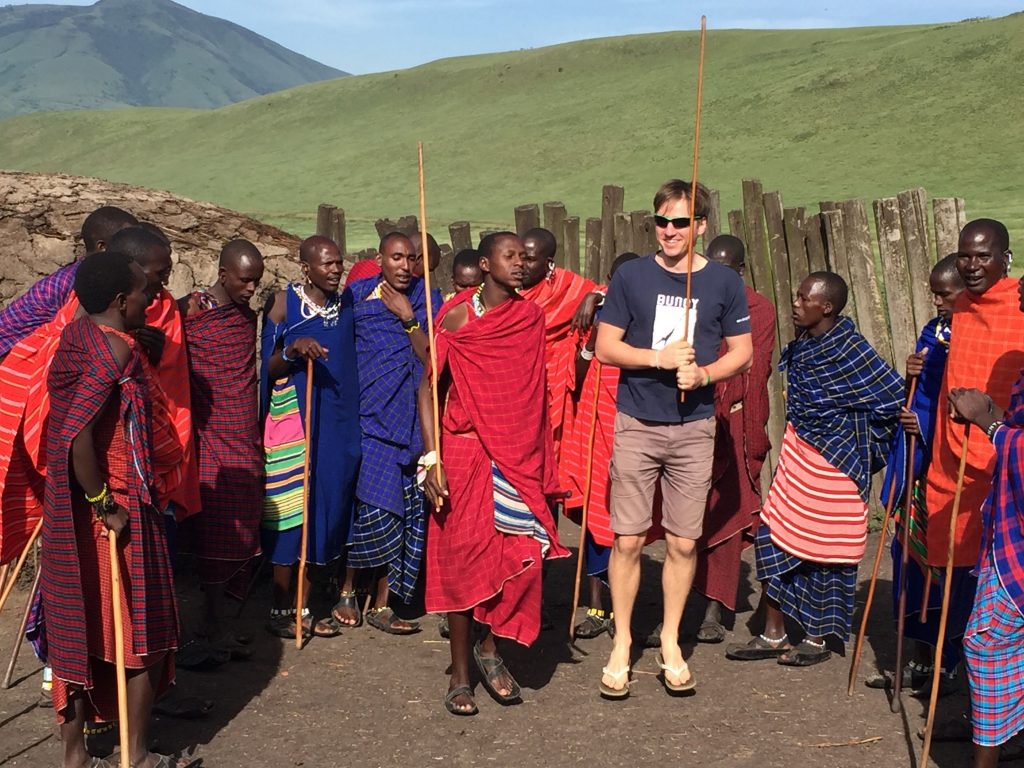 Dancing with Maasai