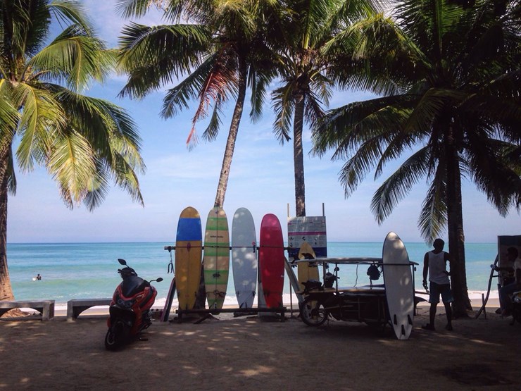 Surf boards Thailand