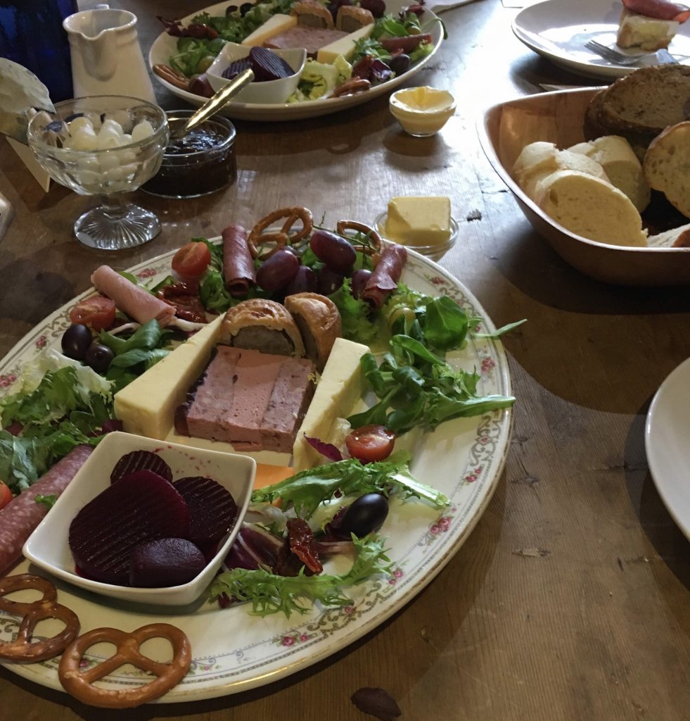English vineyard food
