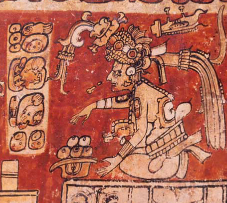 Mayan god Itzamna