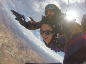 Skydiving in Moab, Utah
