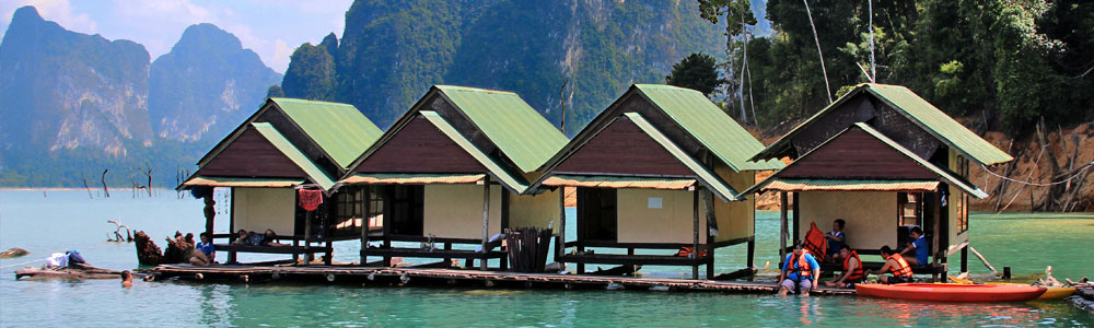 Nang Prei Raft Houses