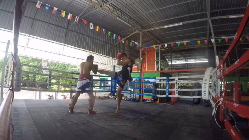 Muay thai training Phuket