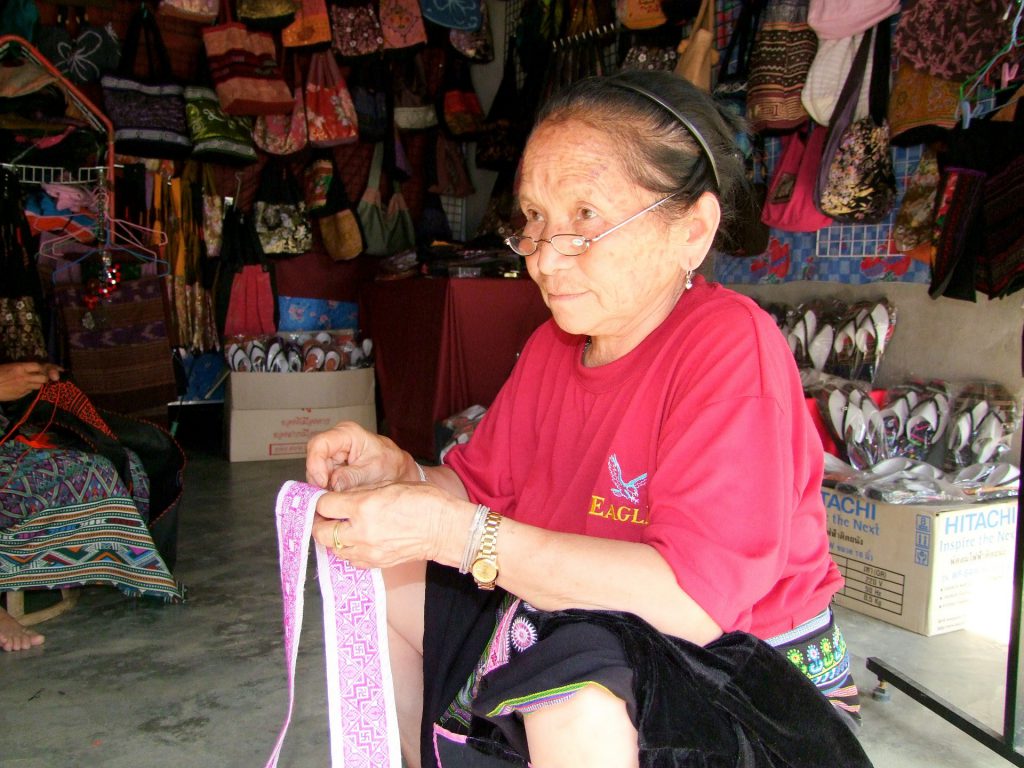 Thailand cloth merchant