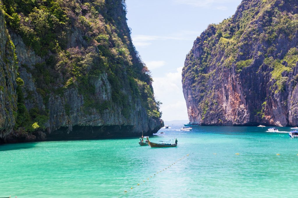 travelling to Maya Bay