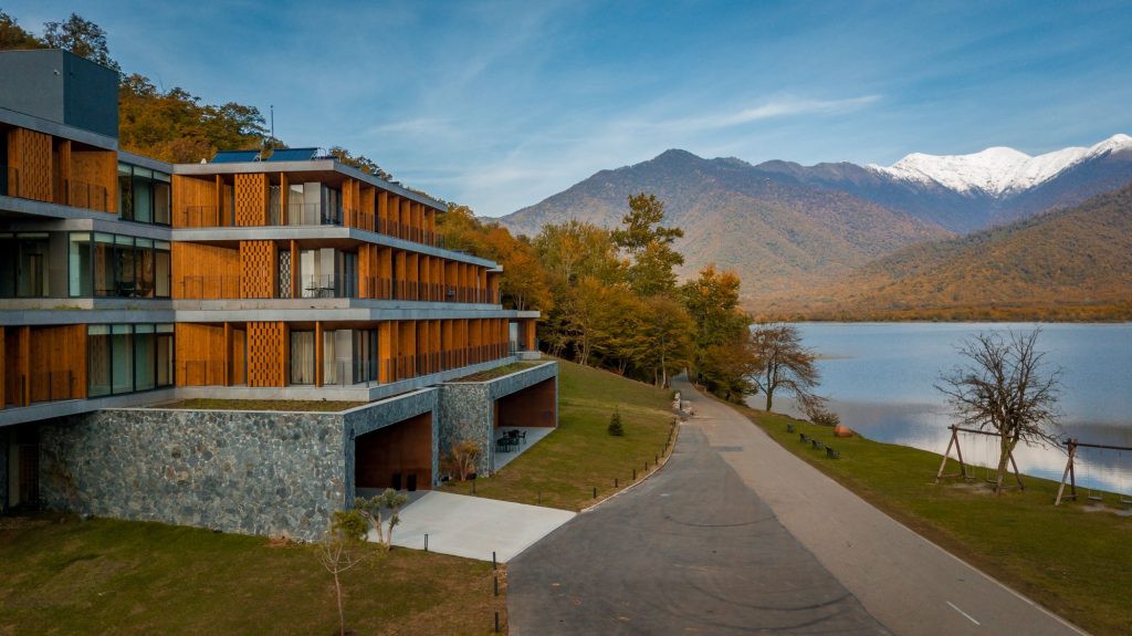 kvareli lake resort in kakheti