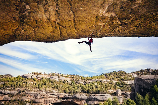 extreme sports climbing